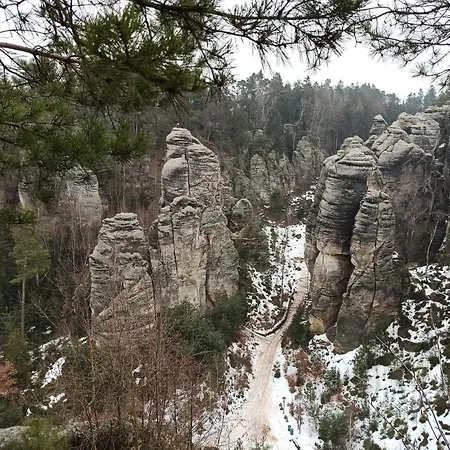 بيت خشبي Srdce Prachovskych Skal - Cesky Raj Jičín