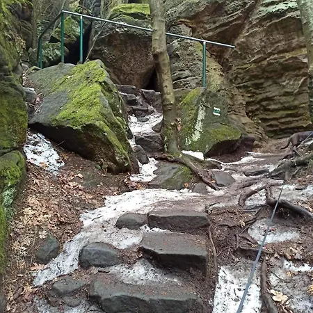 V Ceskem Raji U Prachovskych Skal - Mala Pro 4 - Velka Pro Az 7 Osob - V Soukromi Lodge *