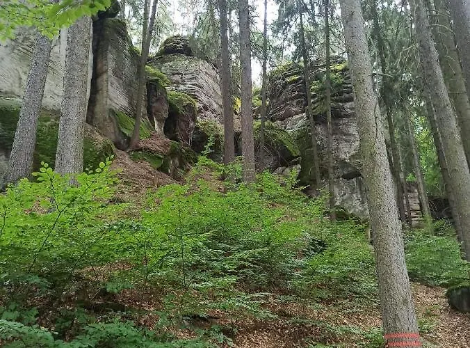 V českém Ráji U Prachovských Skal - Malá Pro 4 - Velká Pro Až 7 Osob - V Soukromí Lodge